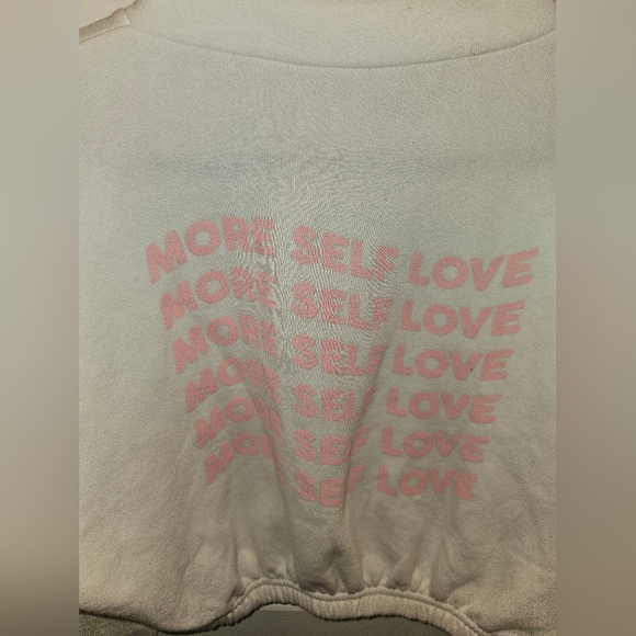 More Self Love Cropped Sweatshirt (M/L) - Picture 3 of 6